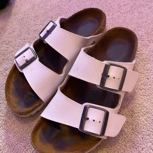 white birken stocks